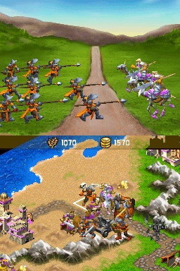 Age of Empires illustré sur DS 