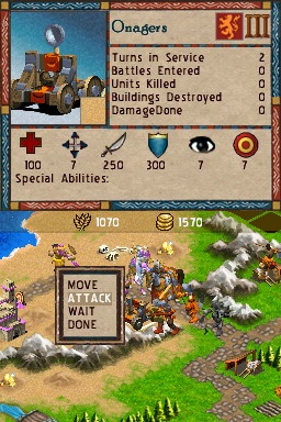Age of Empires illustré sur DS 
