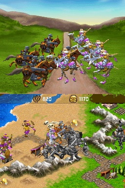 Age of Empires illustré sur DS 