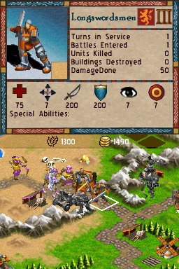 Age of Empires illustré sur DS 