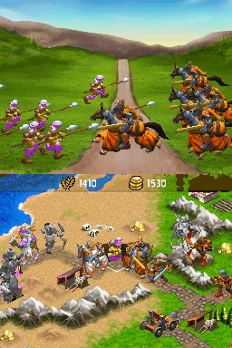Age of Empires illustré sur DS 