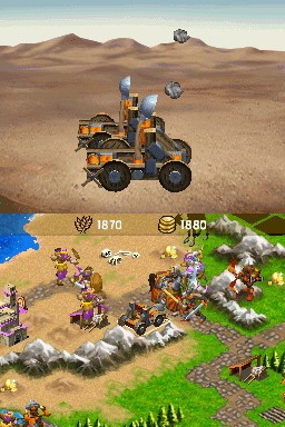 Age of Empires illustré sur DS 