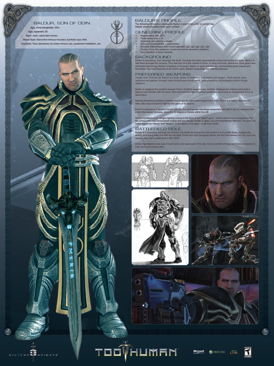 Too Human : 100 images et 4 vidéos