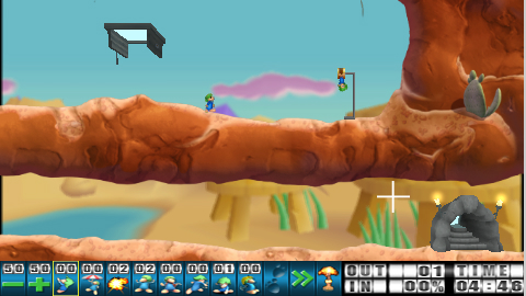 Lemmings de retour sur PSP