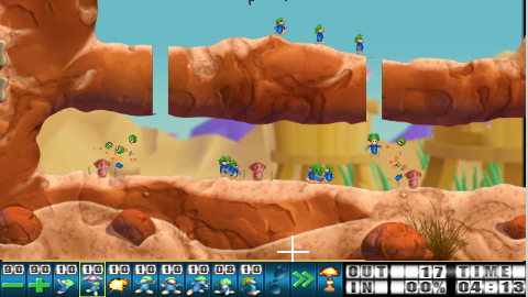 Lemmings de retour sur PSP