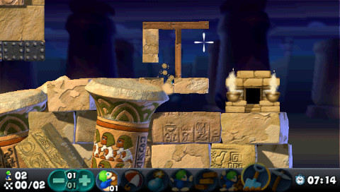 Lemmings se creuse la tête