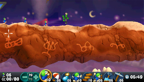 Lemmings se creuse la tête