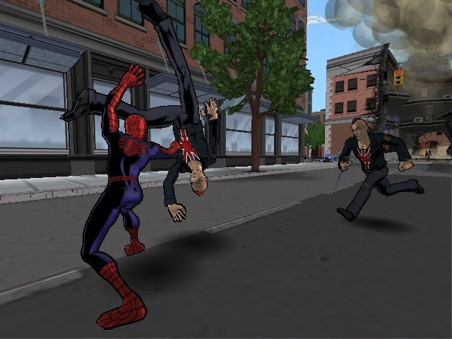 Ultimate Spiderman dans un style BD