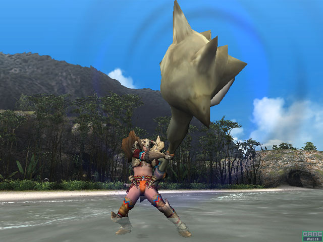Monster Hunter 2 en plein combat