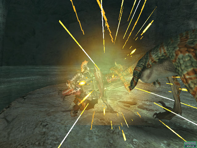 Monster Hunter 2 en plein combat