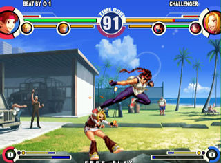 The King of Fighters XI en action