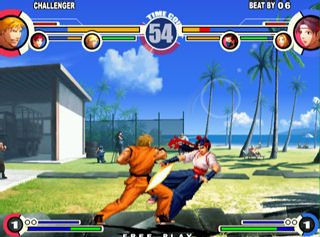 The King of Fighters XI en action