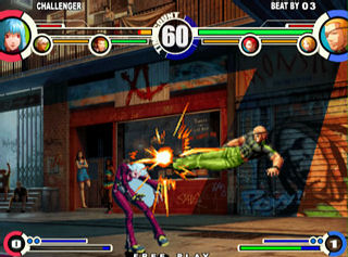 The King of Fighters XI en action