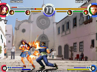 The King of Fighters XI en action
