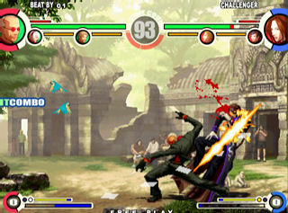 The King of Fighters XI en action