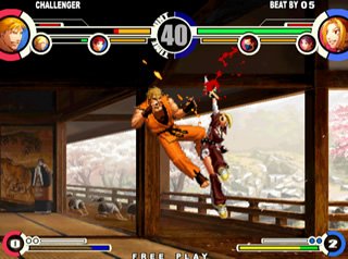 King of Fighters XI s'affronte