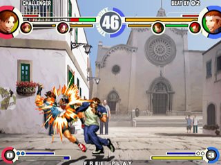King of Fighters XI s'affronte