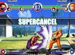 King of Fighters XI en plein combat