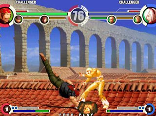 King of Fighters XI en plein combat