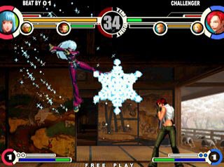 King of Fighters XI en plein combat