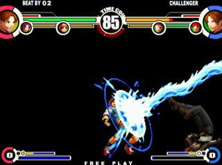 King of Fighters XI en plein combat