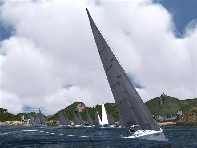Virtual Skipper 4 sur le départ