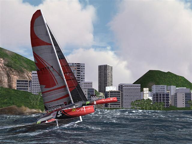 Virtual Skipper 4 sur le départ