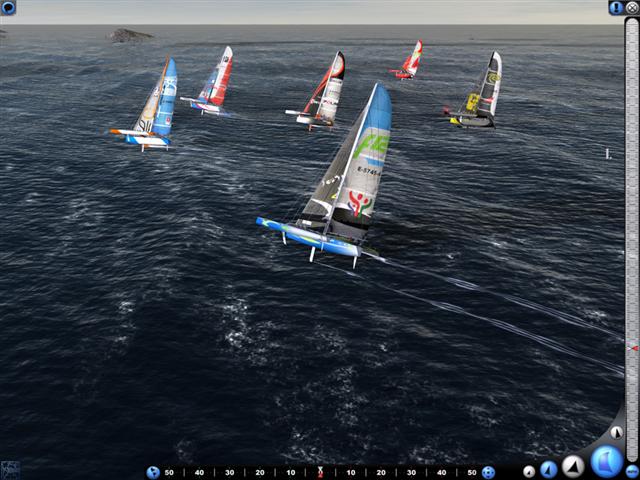 Virtual Skipper 4 sur le départ