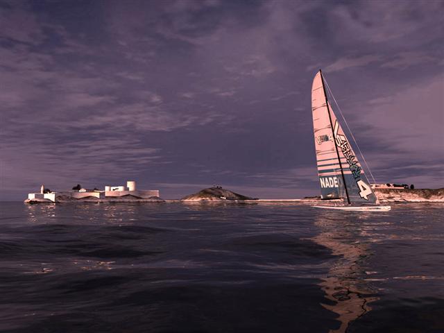 Virtual Skipper 4 sur le départ