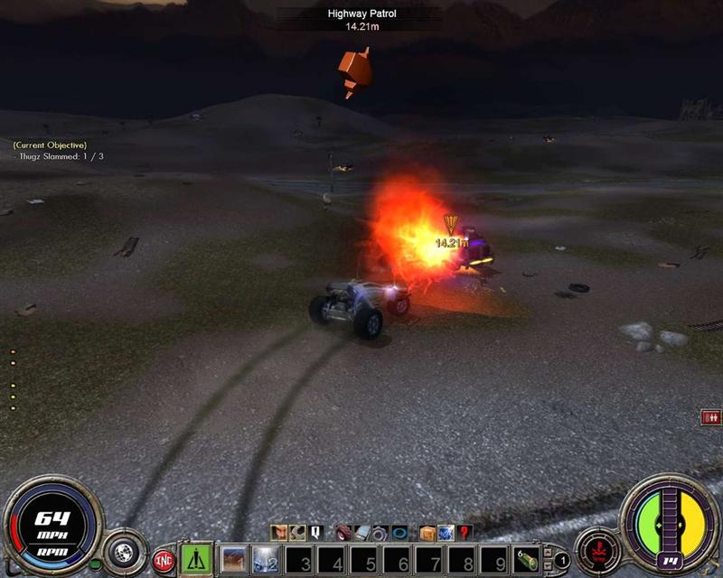 Auto Assault explose en images
