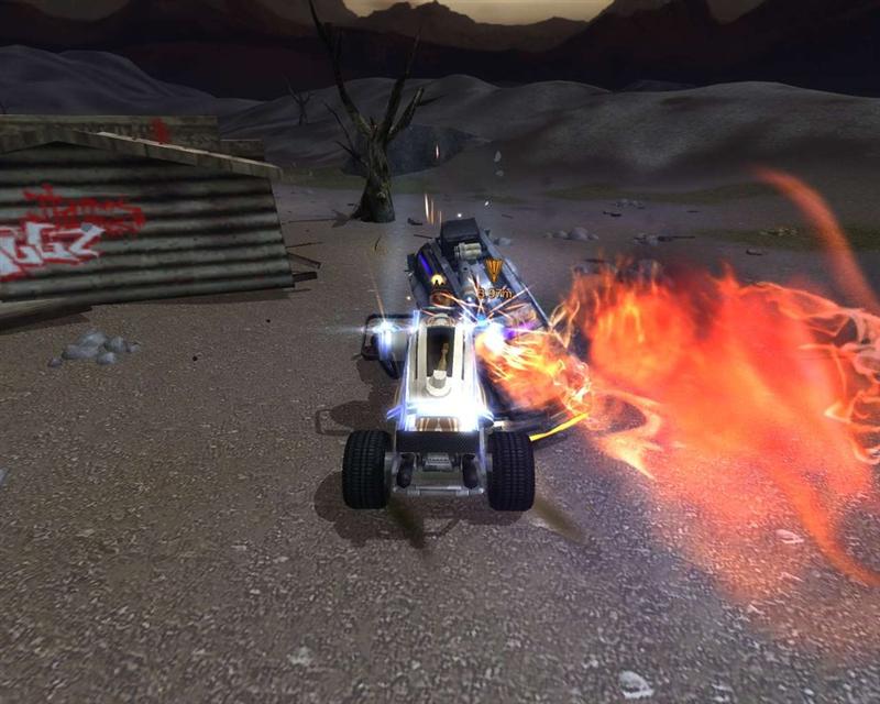 Auto Assault explose en images