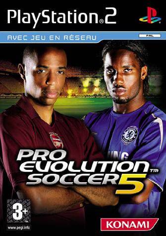 Drogba et Henry supportent PES 5