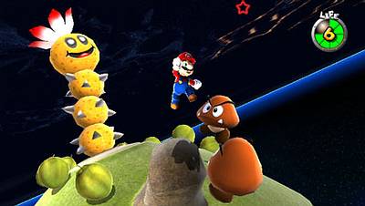 GC : Super Mario Galaxy à l'affiche