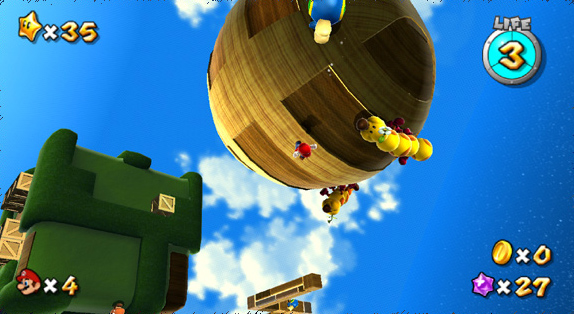 Super Mario Galaxy sur la toile