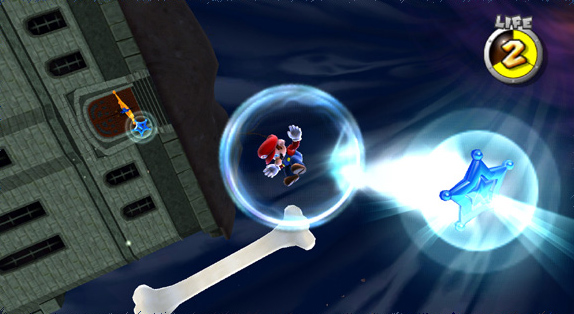 Super Mario Galaxy sur la toile