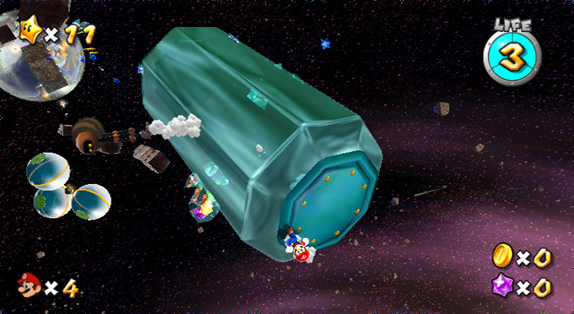 Super Mario Galaxy sur la toile