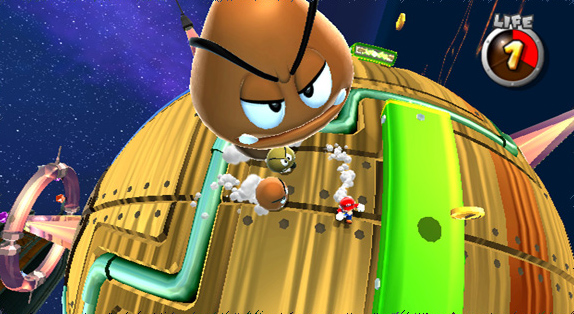 Super Mario Galaxy sur le petit écran