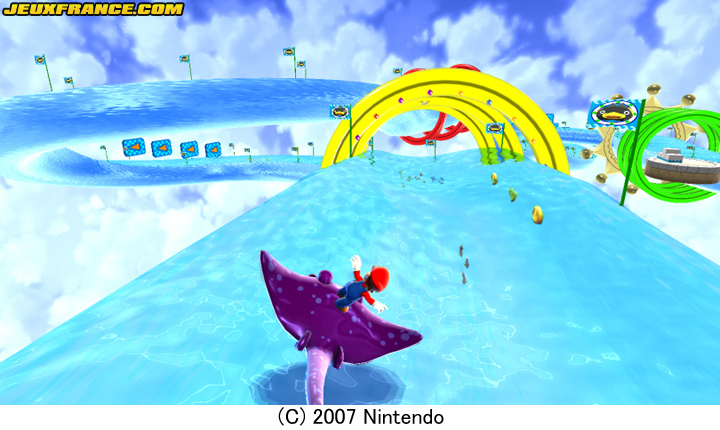 Super Mario Galaxy dans l'eau !