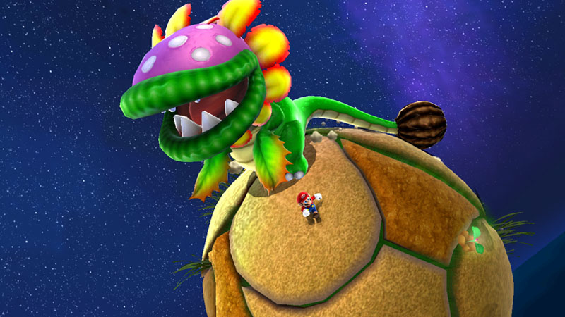 Super Mario Galaxy dans l'eau !