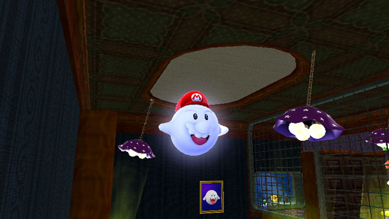 Super Mario Galaxy dans l'eau !