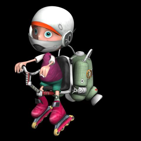 Crazy Frog Racer en artworks