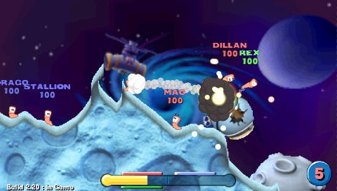 Worms: Open Warfare revient sur PSP