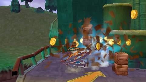 Crash Tag Team Racing aussi sur PSP