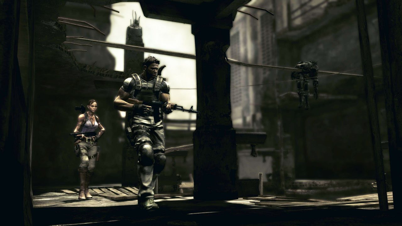 Resident Evil 5 continues to charm