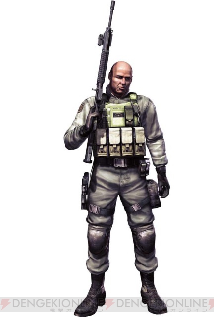 New pictures of the BSAA members of RE5