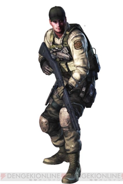 New pictures of the BSAA members of RE5