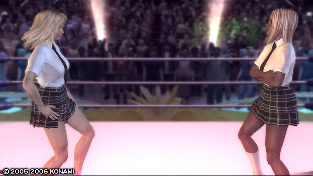 Rumble Roses Double XX en équipe