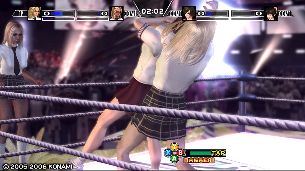 Rumble Roses Double XX en équipe