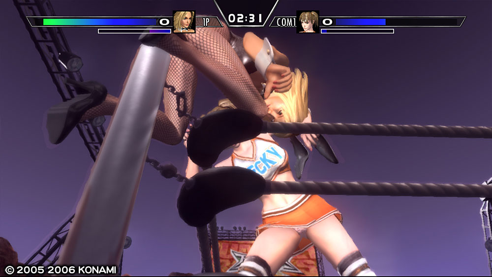 Rumble Roses Double XX en équipe
