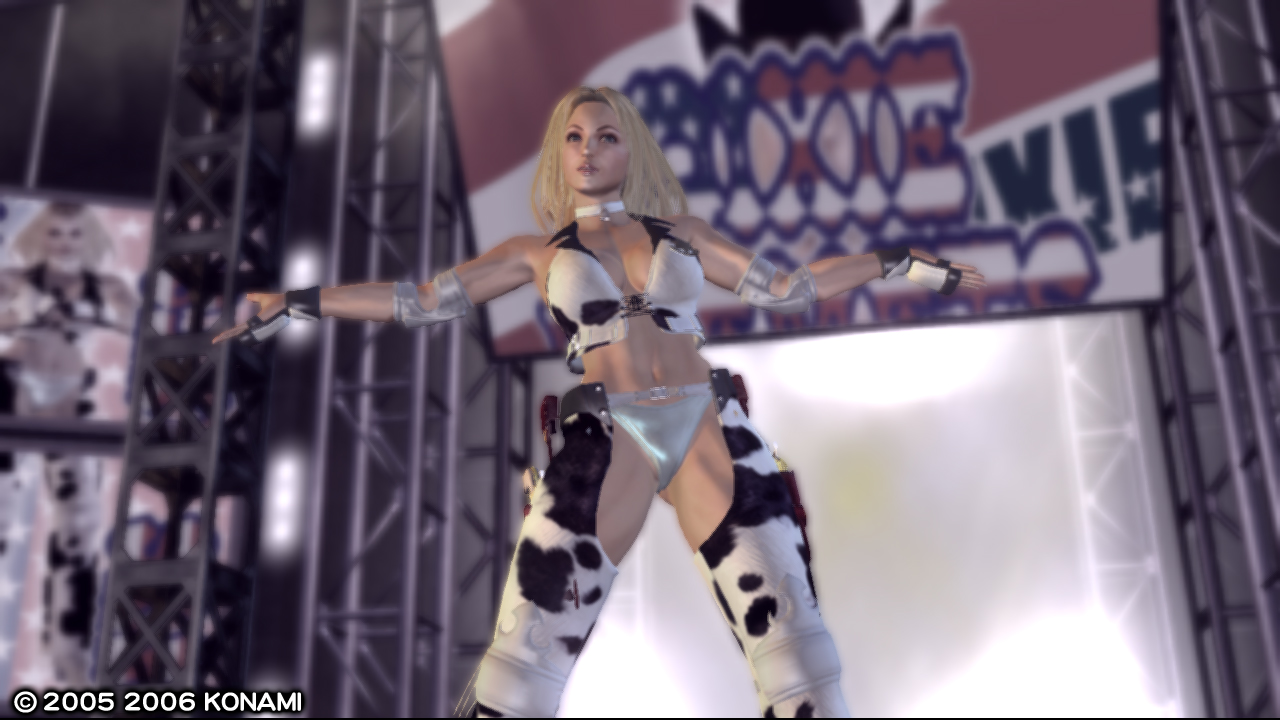 Rumble Roses Double XX en costume